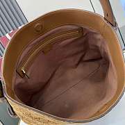 Gucci Medium Beatrix Shopper Brown Suede 35x27.5x11cm - 2