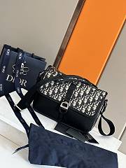 Dior 8 Bag with Strap Beige and Black 26x18x6cm - 1