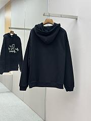 Dior Hoodie Black - 2