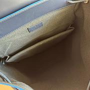 Gucci Chroma GG Large backpack in blue 46x35x12cm - 2