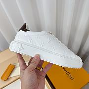 Louis Vuitton Time Out Trainers White Sneaker - 1