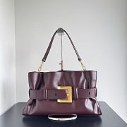 Balmain Anthem bag Red Wine 43cm - 1