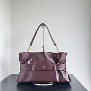 Balmain Anthem bag Red Wine 43cm - 3