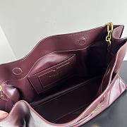 Balmain Anthem bag Red Wine 43cm - 2