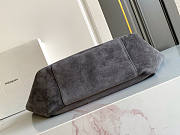 Ysl le 5 a 7 Bea in suede Grey tote 50x28x 18cm - 5