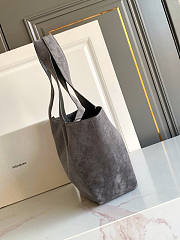 Ysl le 5 a 7 Bea in suede Grey tote 50x28x 18cm - 3