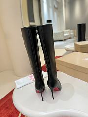 Christian Louboutin Black Boot 10cm - 4