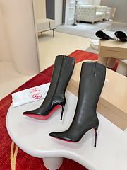 Christian Louboutin Black Boot 10cm - 3
