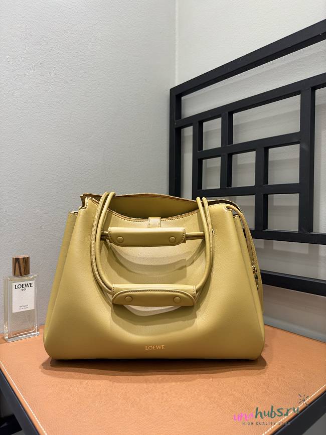 Loewe Large Madrid Bag Yellow 33x24x12cm - 1