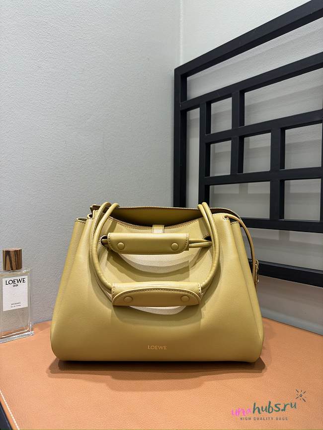 Loewe Medium Madrid Bag Yellow 29x23x11cm - 1