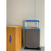 Louis Vuitton Horizon 55 Rolling Suitcase Blue 55x38x21cm - 1