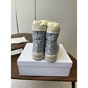 Dior DiorAlps Frost Ankle Boot Deep Beige and Blue - 2