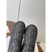 Dior DiorAlps Dior Frost Ankle Boot Deep Gray and Black - 3