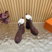 Louis Vuitton Laureate Platform Desert Boot Dark Brown - 4