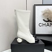 Chanel White Boot - 1