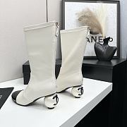 Chanel White Boot - 5