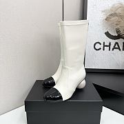 Chanel White Boot - 4