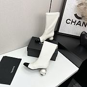 Chanel White Boot - 2
