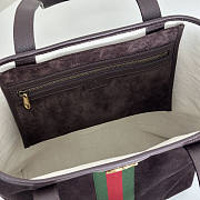 Gucci Ophidia medium tote bag Suede Brown 36x30x12.5cm - 2