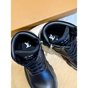 Louis Vuitton Checker Ranger Boot Black - 4