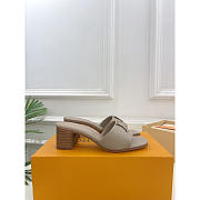 Louis Vuitton LV Mare Mule Sandals Galet Gray 4.5cm - 4