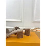 Louis Vuitton LV Mare Mule Sandals Galet Gray 4.5cm - 3