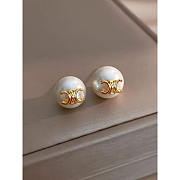 Celine Triomphe Stud Earrings - 3