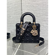 Dior Small Lady Dior My ABCDior Bag Black 20cm - 1