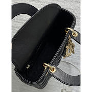 Dior Small Lady Dior My ABCDior Bag Black 20cm - 5