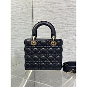 Dior Small Lady Dior My ABCDior Bag Black 20cm - 3