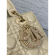 Dior Small Lady Dior My ABCDior Bag Beige 20cm - 2