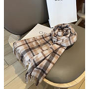 Burberry Check Cashmere Scarf 180x30cm - 3