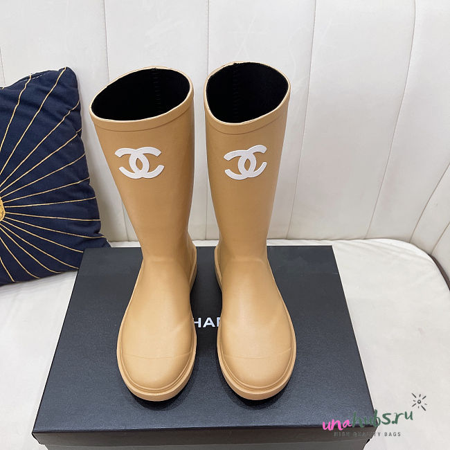 Chanel Beige Boot 02 - 1
