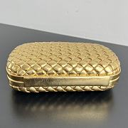 Bottega Veneta Knot Gold 20x12x5.5cm - 3