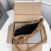 Balenciaga City Bag Tan Suede 38x10x27cm - 5