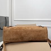 Balenciaga City Bag Tan Suede 38x10x27cm - 3