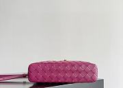 Bottega Veneta Bang Bang Intrecciato Vanity Case Pink 22x12.5x5cm - 4