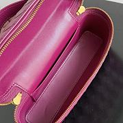 Bottega Veneta Bang Bang Intrecciato Vanity Case Pink 22x12.5x5cm - 2