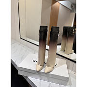 Givenchy Ombré Leather Shark Lock Knee-Length Boots - 2