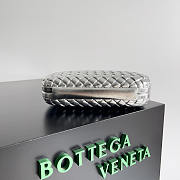 Bottega Veneta Knot Silver 20x12x5.5cm - 4