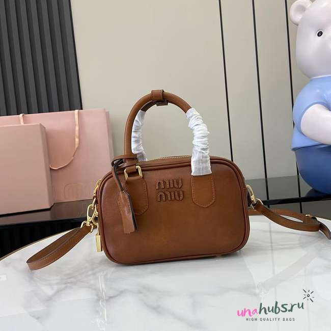Miu Miu Arcadie Brown Bag 19x13x6cm - 1