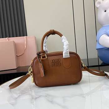 Miu Miu Arcadie Brown Bag 19x13x6cm