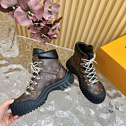 Louis Vuitton Ruby Flat Ranger Boots - 3