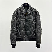 Louis Vuitton Bomber Leather Jacket - 1