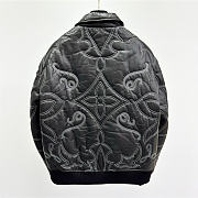 Louis Vuitton Bomber Leather Jacket - 3