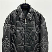 Louis Vuitton Bomber Leather Jacket - 2