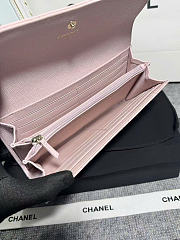 Chanel Wallet Pink Caviar 19.5x10x2.5cm - 2