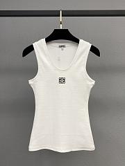 Loewe Anagram White Tank Top - 1