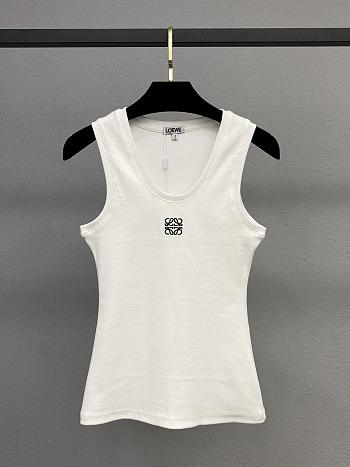 Loewe Anagram White Tank Top