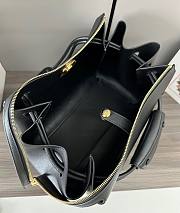 Loewe Medium Madrid Bag Black 29x23x11cm - 5